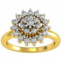 Natural Diamond Ring 0.47 CT / 2.50 gm Gold