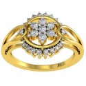 Natural Diamond Ring 0.319 CT / 3.45 gm Gold