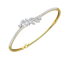 Natural Diamond Bracelets 1.06 CT / 7.36 gm Gold