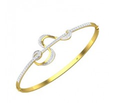 Natural Diamond Bracelet 0.61 CT / 11.89 gm Gold