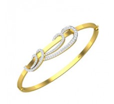 Natural Diamond Bracelet 0.66 CT / 14.30 gm Gold