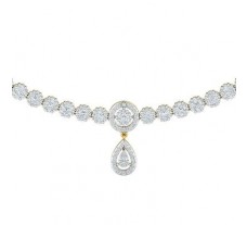 Natural Diamond Necklace 4.36 CT / 27.05 gm Gold