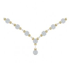 Diamond Necklace 1.51 CT / 11.72 gm Gold