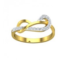 Natural Diamond Designer Ring 0.17 CT / 1.96 gm Gold