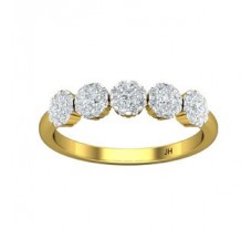 Natural Diamond Ring 0.32 CT / 2.70 gm Gold