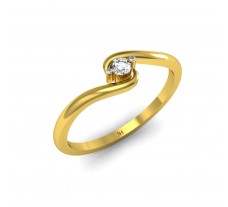 Natural Diamond Designer Ring 0.07 CT / 1.70 gm Gold