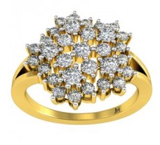 Natural Diamond Ring 0.87 CT / 3.36 gm Gold