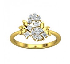 Natural Diamond Ring 0.30 CT / 2.80 gm Gold