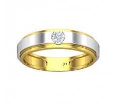 Natural Diamond Band for HER 0.14 CT / 3.10 gm Gold