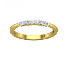 Natural Diamond Ring 0.13 CT / 2.09 gm Gold
