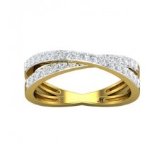 Natural Diamond Ring 0.64 CT / 3.60 gm Gold