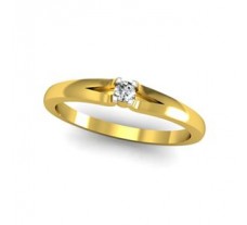 Natural Diamond Ring 0.06 CT / 2.24 gm Gold