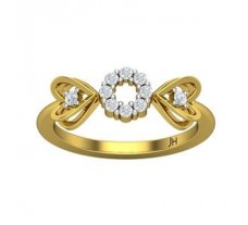 Natural Diamond Ring 0.21 CT / 3.00 gm Gold