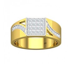 Natural Diamond Ring for Men 0.58 CT / 8.69 gm Gold