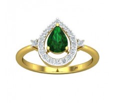 Natural Diamond & Gemstone Ring 1.06 CT / 2.36 gm Gold