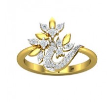 Natural Diamond Ring 0.26 CT / 3.17 gm Gold