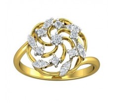 Natural Diamond Ring 0.28 CT / 3.28 gm Gold
