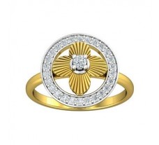 Natural Diamond Ring 0.30 CT / 3.38 gm Gold