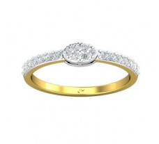 Natural Diamond Ring 0.28 CT / 1.83 gm Gold