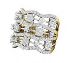Natural Diamond Ring 1.49 CT / 9.13 gm Gold