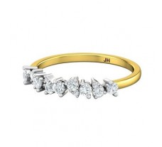 Natural Diamond Ring 0.33 CT / 1.86 gm Gold