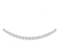 Diamond Necklace 3.12 CT / 24.65 gm Gold