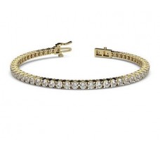 Natural Diamond Bracelets 4.56 CT / 11.18 gm Gold