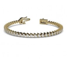 Natural Diamond Bracelets 3.00 CT / 13.18 gm Gold