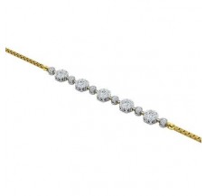 Natural Diamond Bracelets 1.06 CT / 4.24 gm Gold