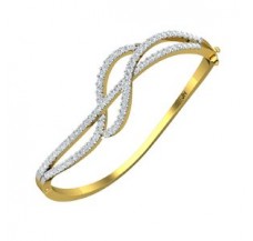 Natural Diamond Bracelet 2.09 CT / 14.19 gm Gold
