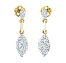 Natural Diamond Earrings 0.71 CT / 3.20 gm Gold