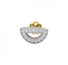 Natural Diamond Earring 0.15 CT / 1.15 gm Gold