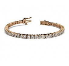 Natural Diamond Bracelets 5.30 CT / 13.04 gm Gold