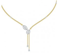 Diamond  Necklace 1.15 CT / 12.65 gm Gold