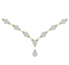 Diamond Necklace 1.51 CT / 11.72 gm Gold