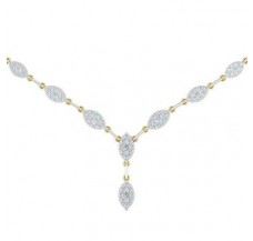 Diamond Necklace 2.68 CT / 12.61 gm Gold