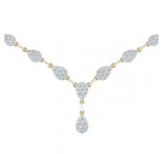 Diamond Necklace 2.88 CT / 12.52 gm Gold