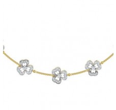 Diamond Necklace 1.58 CT / 13.12 gm Gold