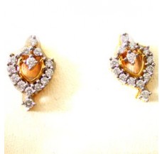 Diamond Earrings 0.46 CT / 4.01 gm Gold