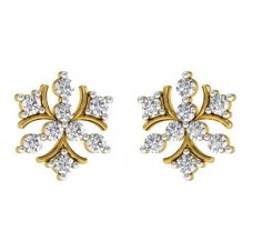 Diamond Earrings 0.54 CT /  3.24 gm Gold