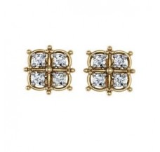 Diamond Earrings 0.24 CT / 4.80 gm Gold