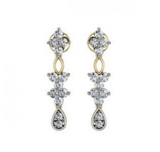 Diamond Earrings 0.77 CT / 3.95 gm Gold