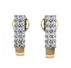 Diamond Earrings 0.36 CT / 5.93 gm Gold