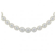 Diamond  Necklace 2.23 CT / 29.00 gm Gold