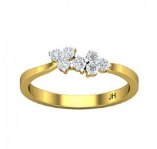 Natural Diamond Ring 0.22 CT / 2.06 gm Gold