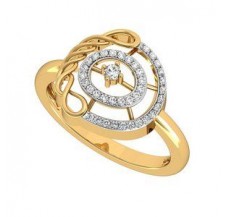Natural Diamond Ring 0.15 CT / 3.50 gm Gold