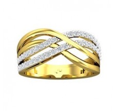 Natural Diamond Ring 0.43 CT / 3.47 gm Gold