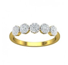 Natural Diamond Ring 0.32 CT / 2.70 gm Gold