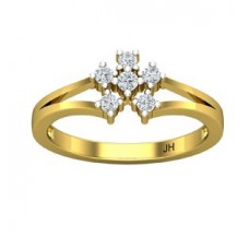 Natural Diamond Ring 0.19 CT / 3.25 gm Gold