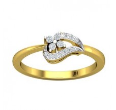 Natural Diamond Ring 0.13 CT / 2.97 gm Gold